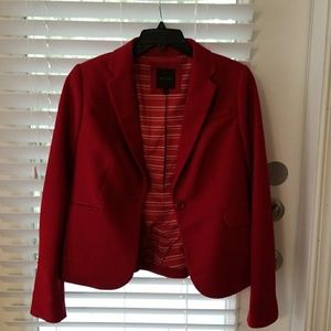 The Limited Red Blazer